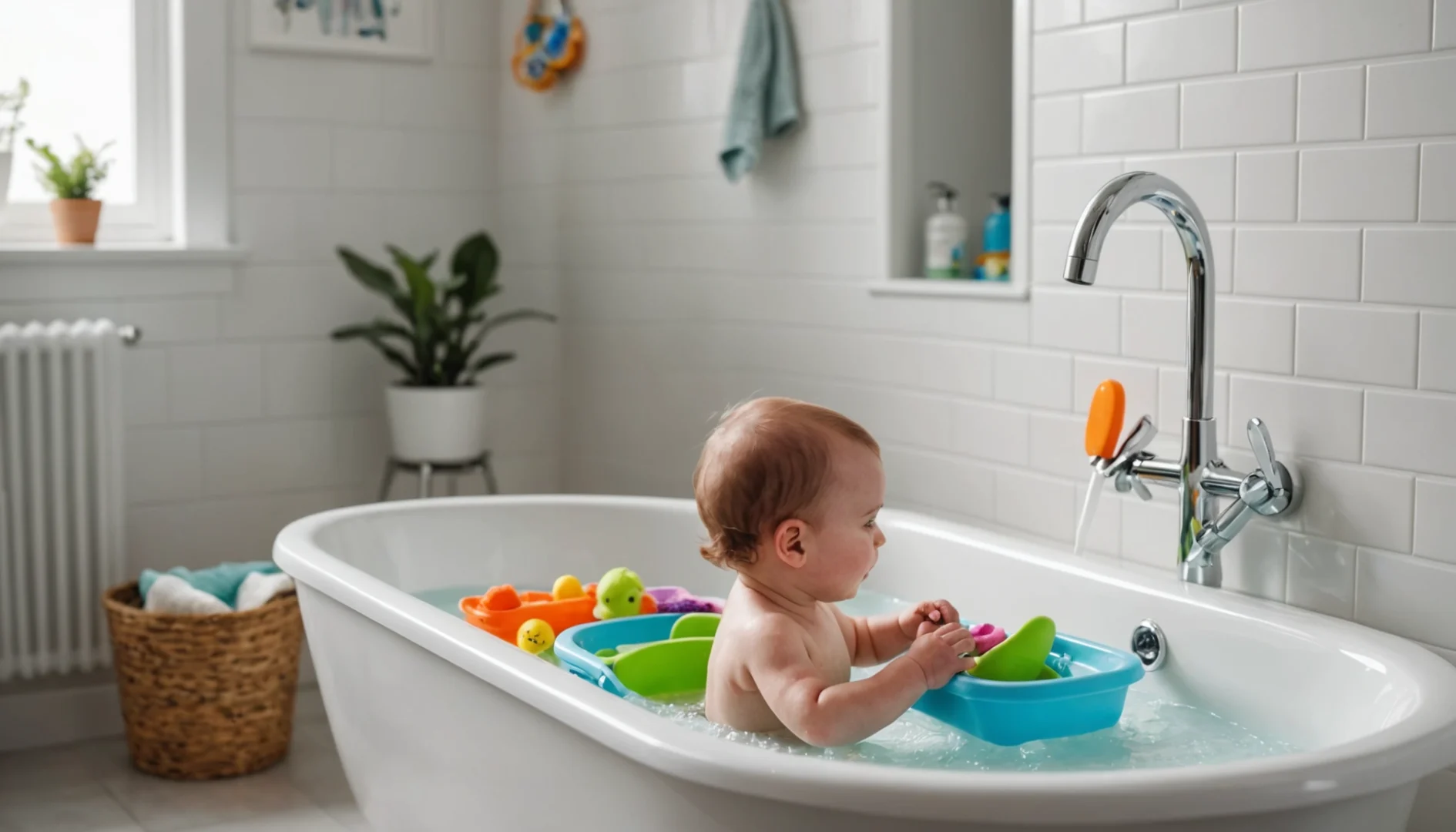 réducteur de baignoire bébé