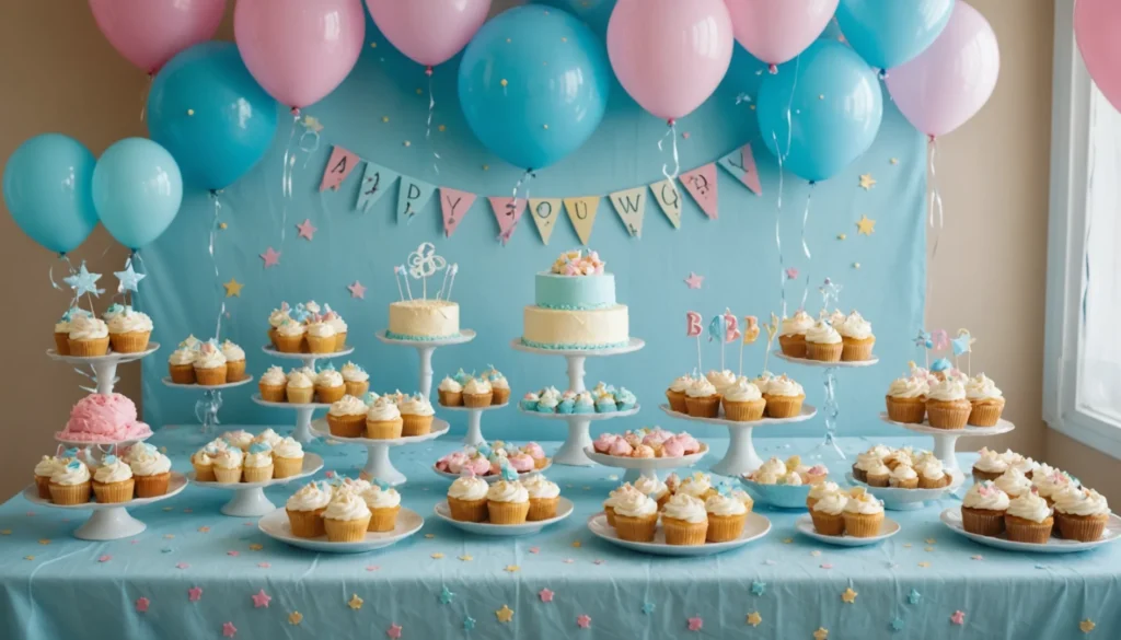 décoration baby shower