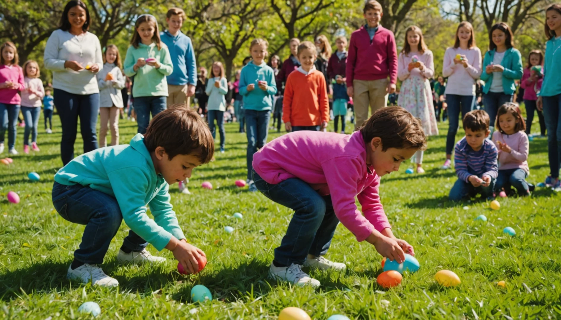 jeu de piste chasse aux oeufs gratuit