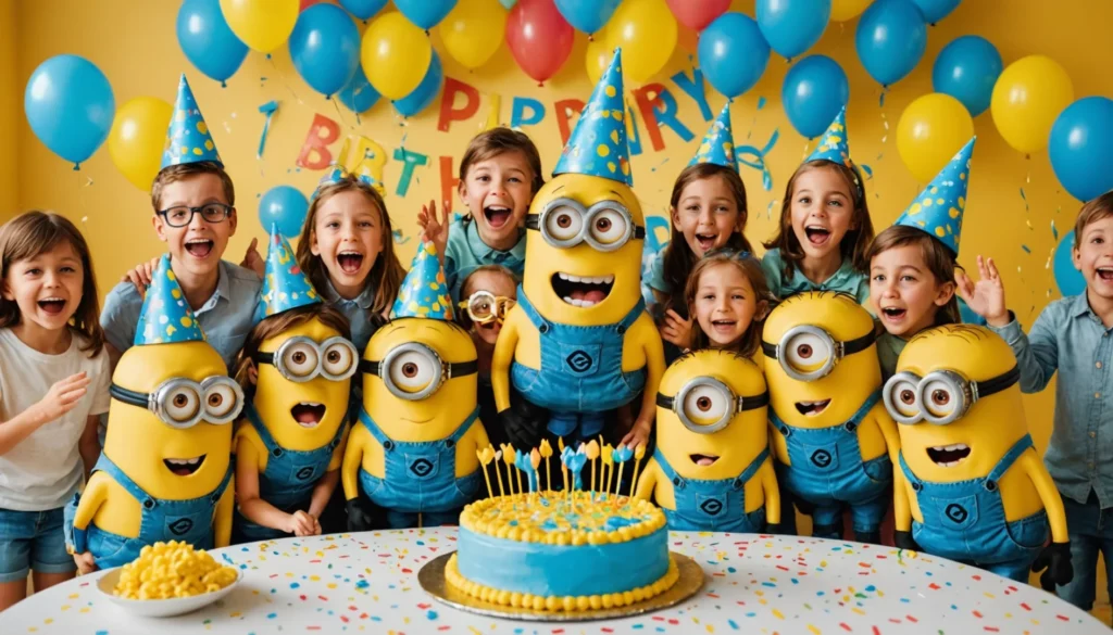 deco anniversaire minion