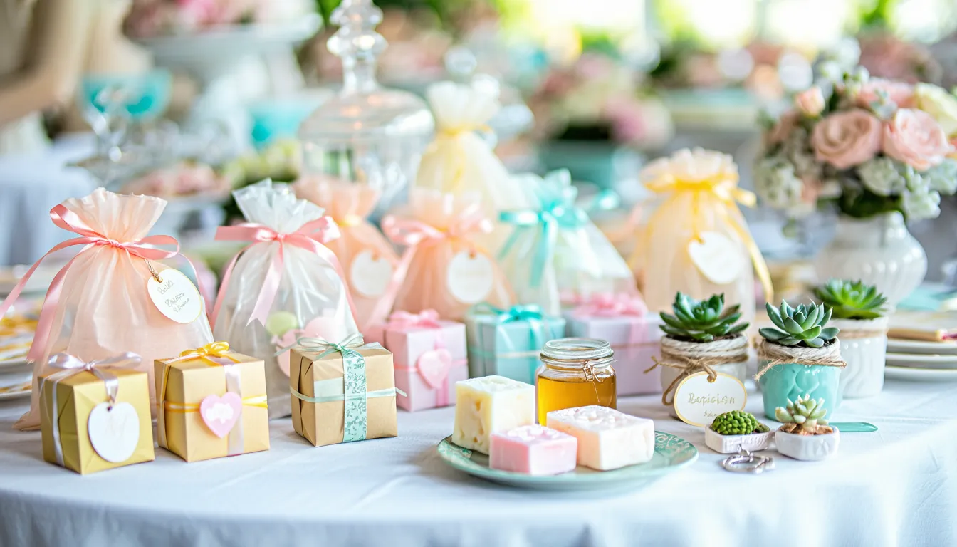 Cadeaux invités pour un baptême : 5 alternatives aux traditionnelles dragées