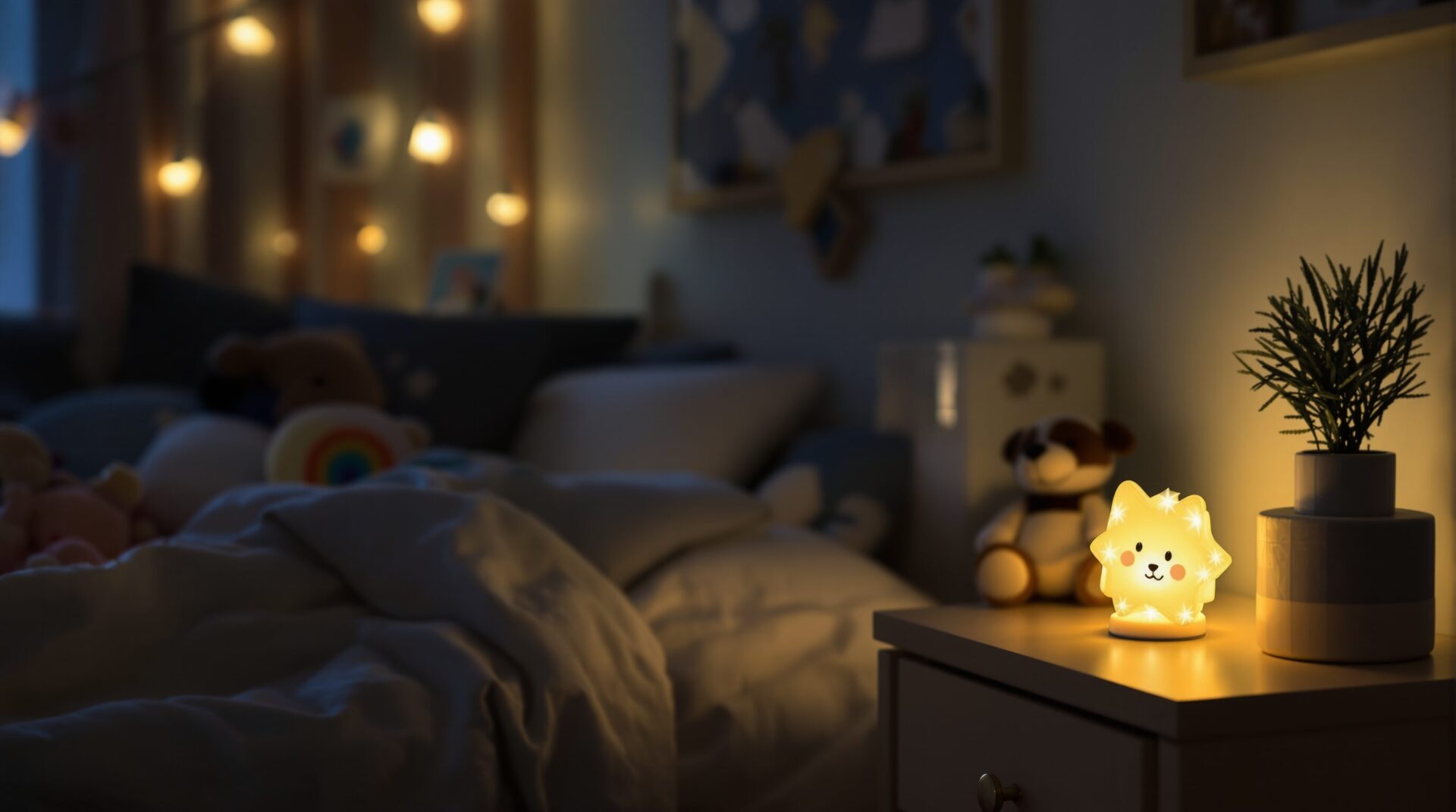 La veilleuse de nuit pour enfant : l'accessoire déco qui illumine vos soirées