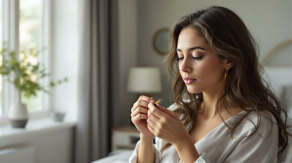 Chute de cheveux post-partum : comprendre, limiter et favoriser la repousse après l’accouchement