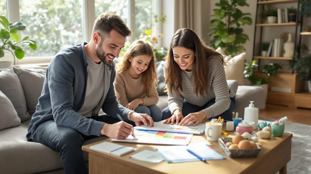 Comment organiser le quotidien familial sans stress : 4 étapes simples qui changent tout