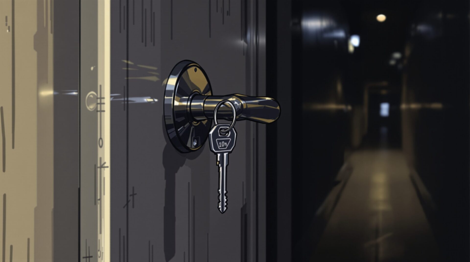 Pourquoi ne faut-il pas laisser la clé dans la serrure la nuit ?