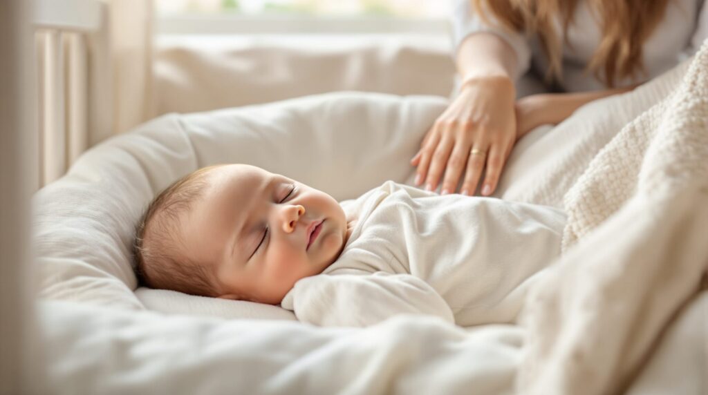bebe s'endort sans rot