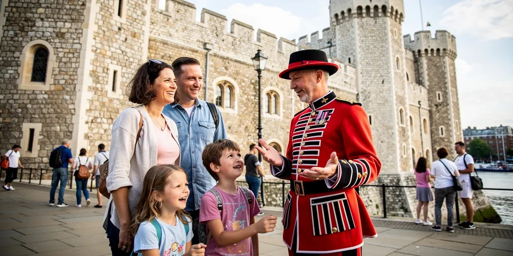 visite londres avec enfants