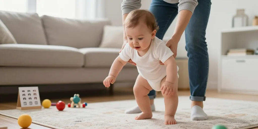 a quelle age les bebe marche