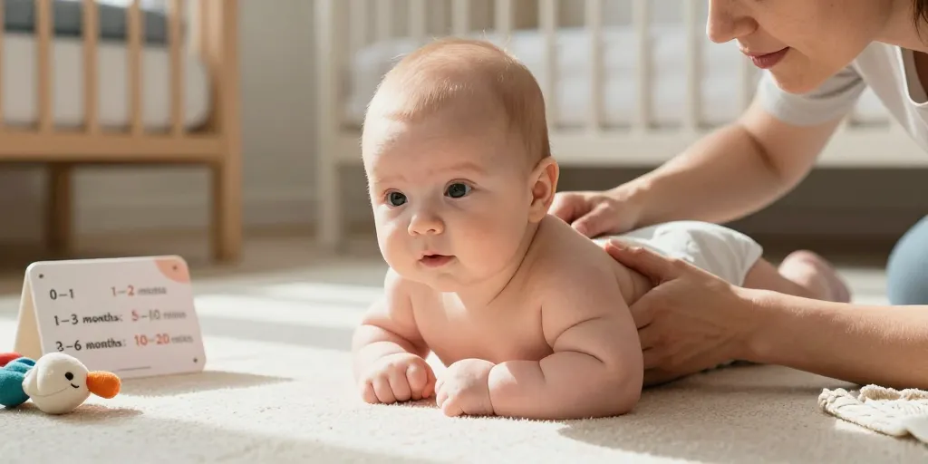 combien de temps mettre bebe sur le ventre
