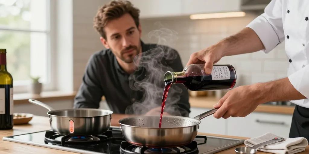 temps d'évaporation de l'alcool en cuisine