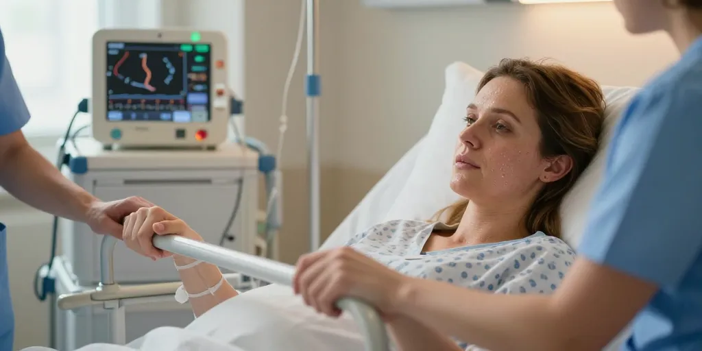 contractions toutes les 2 minutes