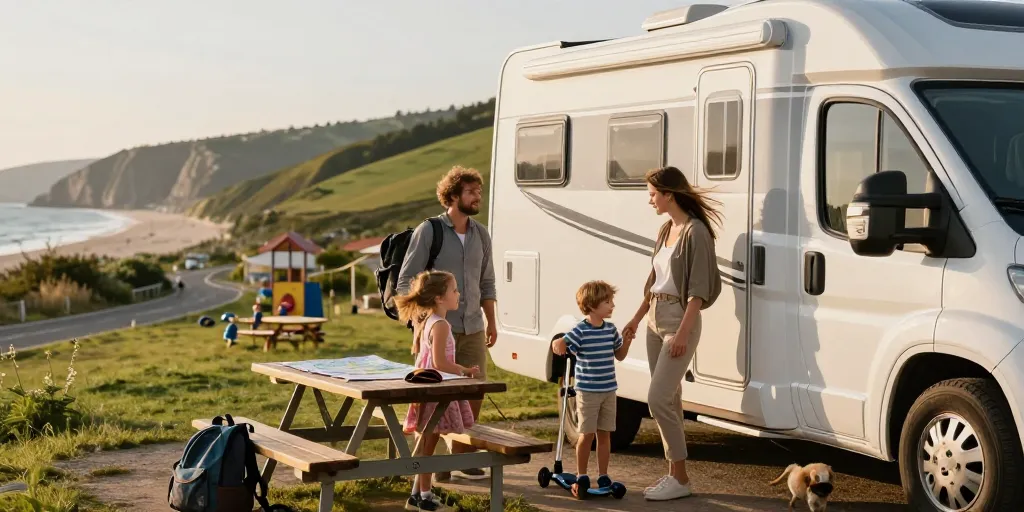 destination camping car en famille