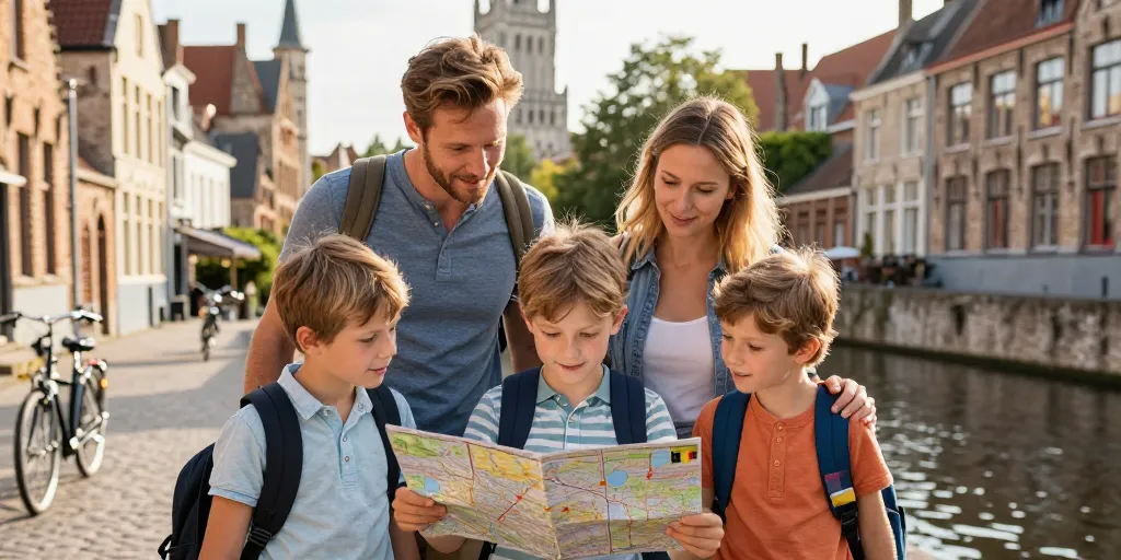 visite belgique en famille