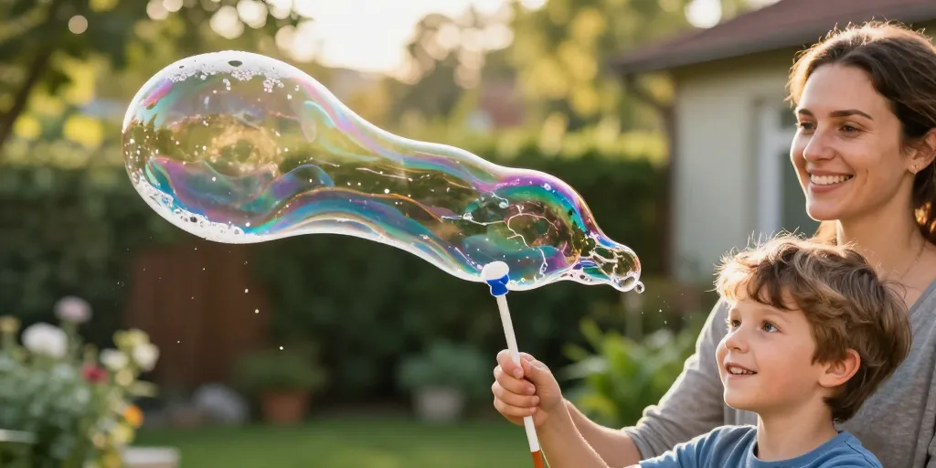 recette liquide bulle