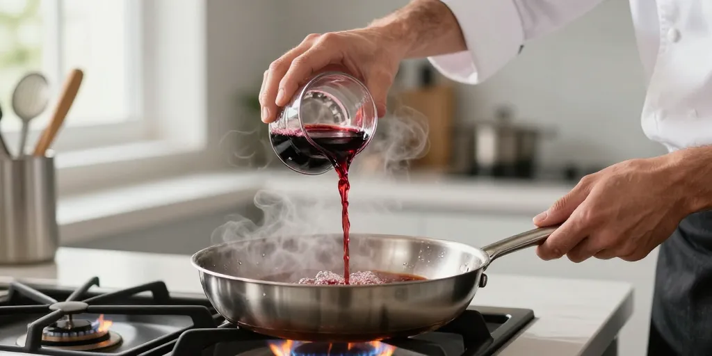 temps d'évaporation de l'alcool en cuisine