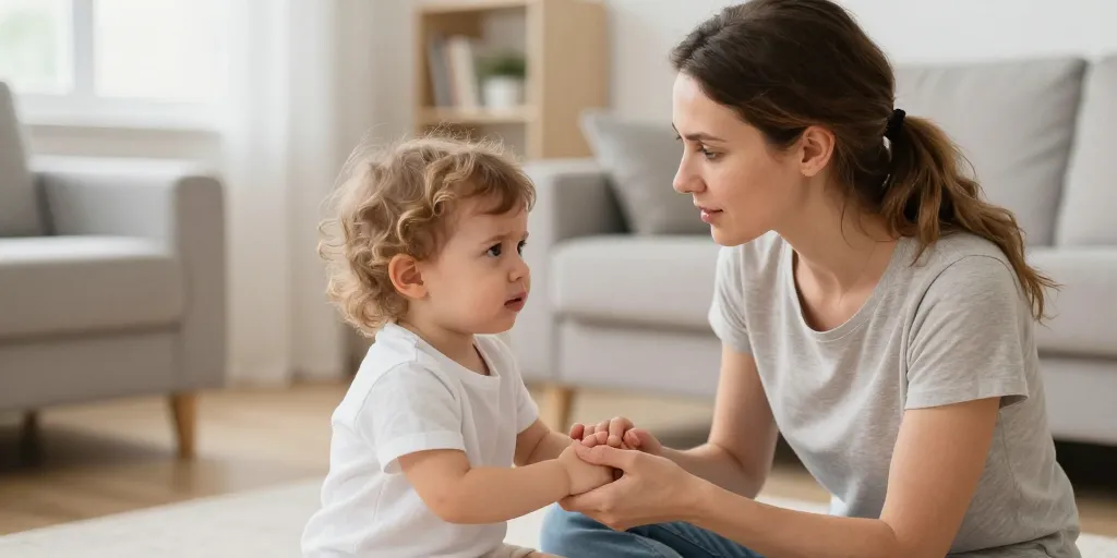 bébé qui tape