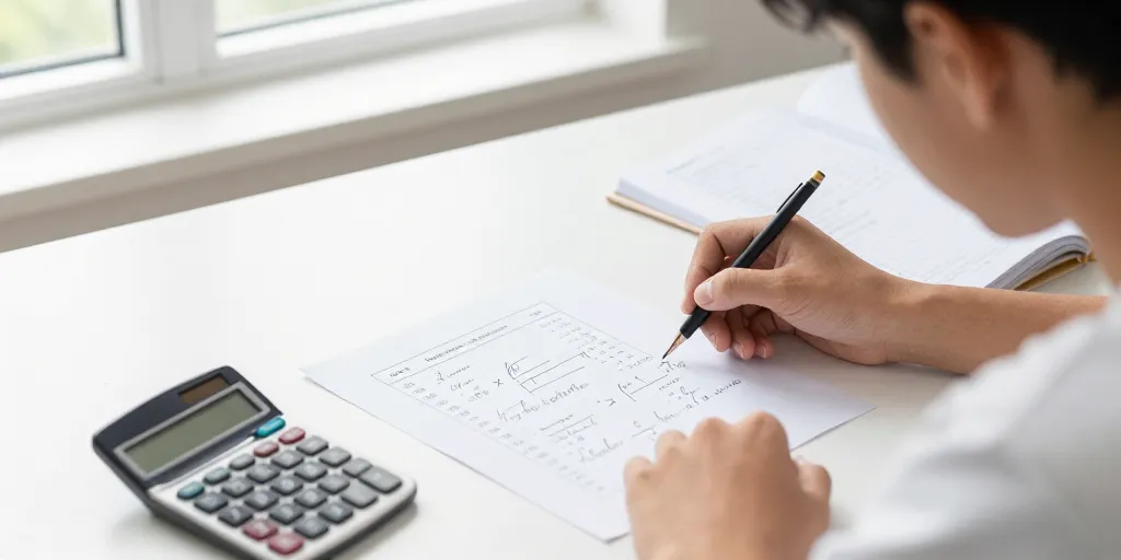 Comment calculer sa moyenne avec coefficients facilement ?