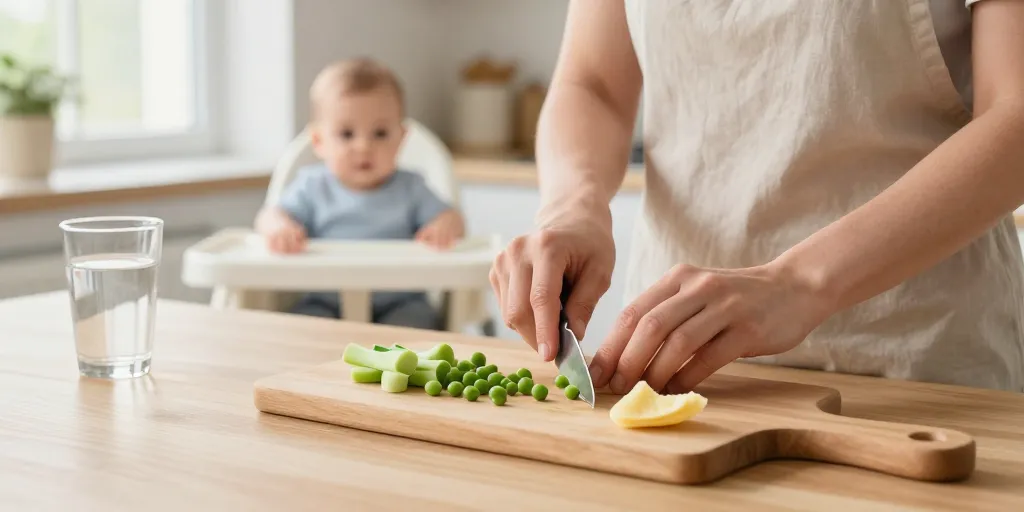 étouffement grosseur morceau bebe