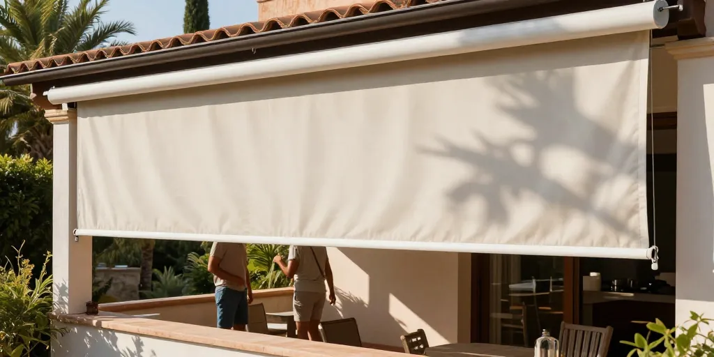 store exterieur veranda anti chaleur