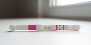 test de grossesse positif photo reel
