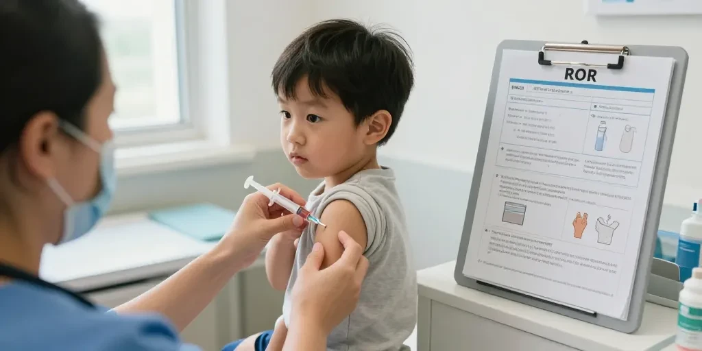 vaccin rougeole rubéole oreillons effets secondaires